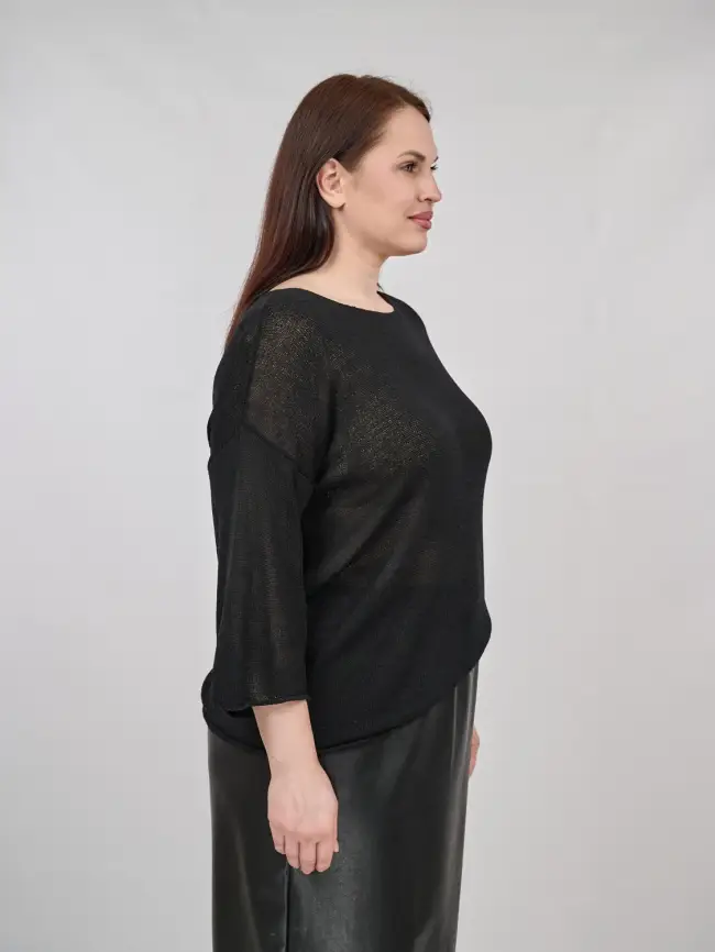 Джемпер облегченный ЭттоПлюс 25107-1 Размер 50-58. фото 187