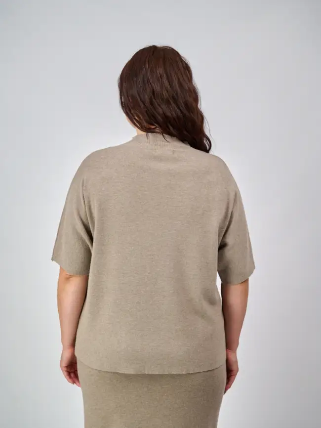 Джемпер короткий рукав ЭттоПлюс 707 Размер 50-58 фото 81