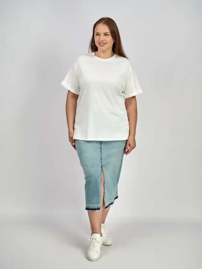 Юбка джинсовая 2338 Турция фото 8