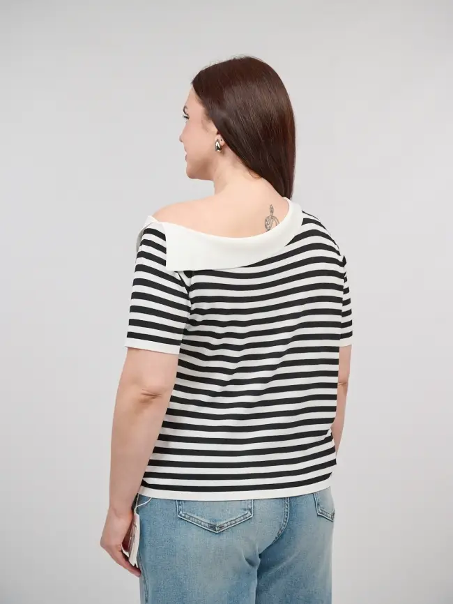 Джемпер короткий рукав 23063 размер 50- 56 фото 18