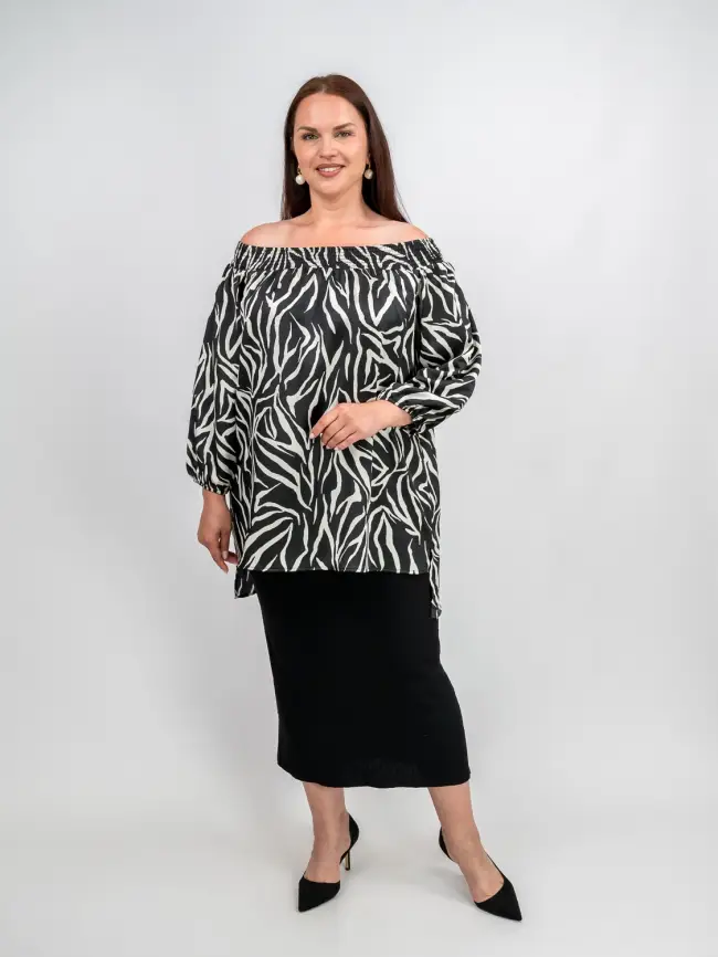 Туника ЭттоПлюс 34187 Размер 52-58 фото 4