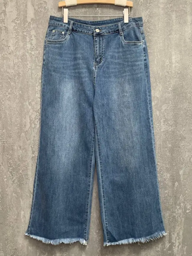 Джинсы палаццо 888 Размеры 50-58 фото 9