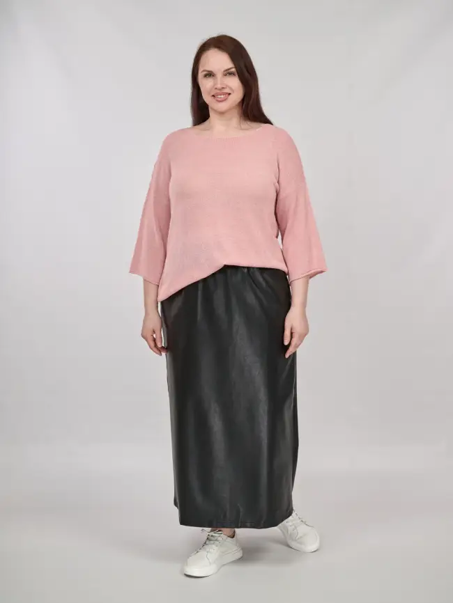 Джемпер облегченный ЭттоПлюс 25107-1 Размер 50-58. фото 127