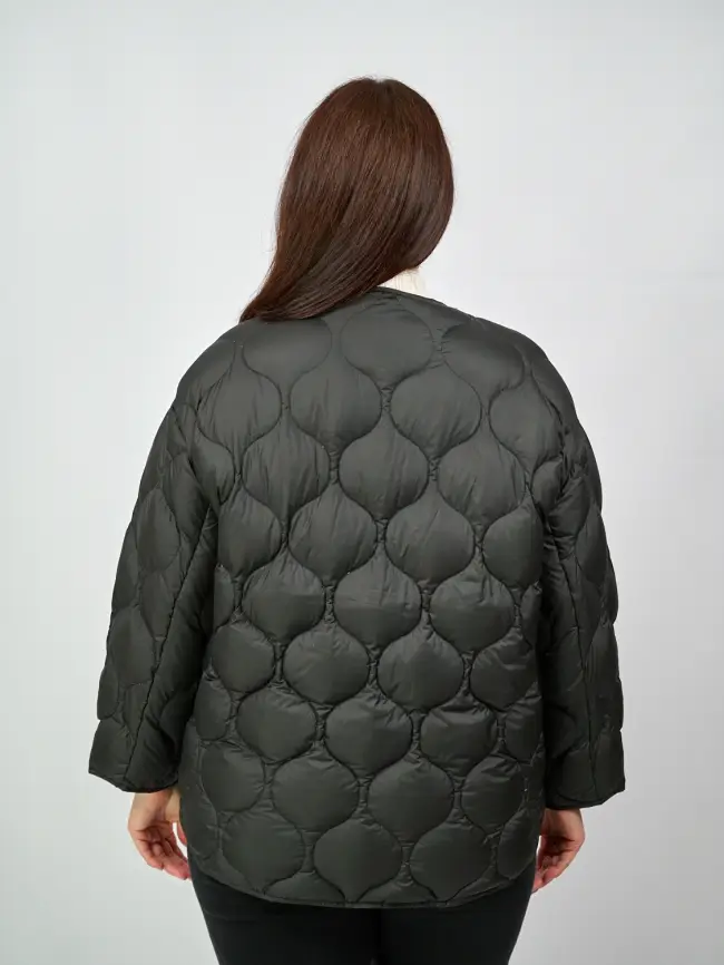 Куртка лёгкая без капюшона 2207 Размер 48-54 фото 22