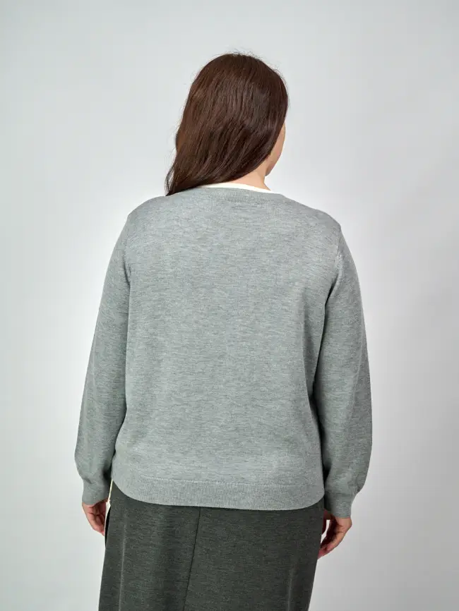 Джемпер 22829 Размер 50-58 фото 21