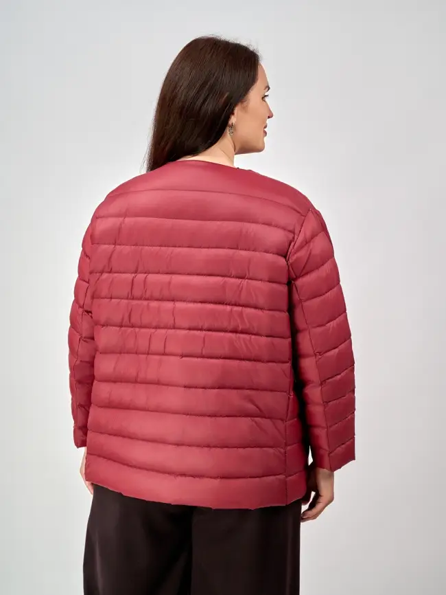 Легкая пуховая куртка 8802 фото 123