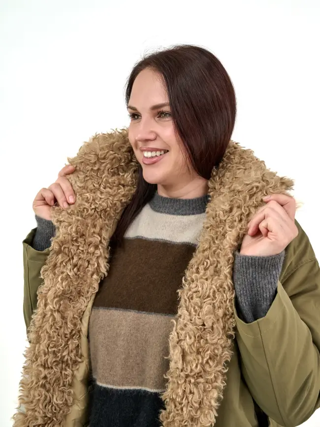 Пальто 881951 Размер 50-54 фото 9