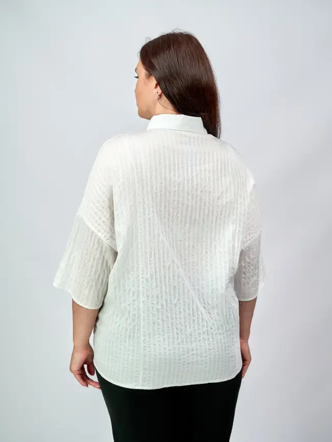 Блуза с коротким рукавом 88271 Размер 54-60 фото 15