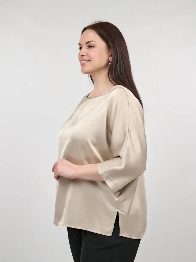 Блуза ЭттоПлюс 1005 Размер 50-58 фото 33