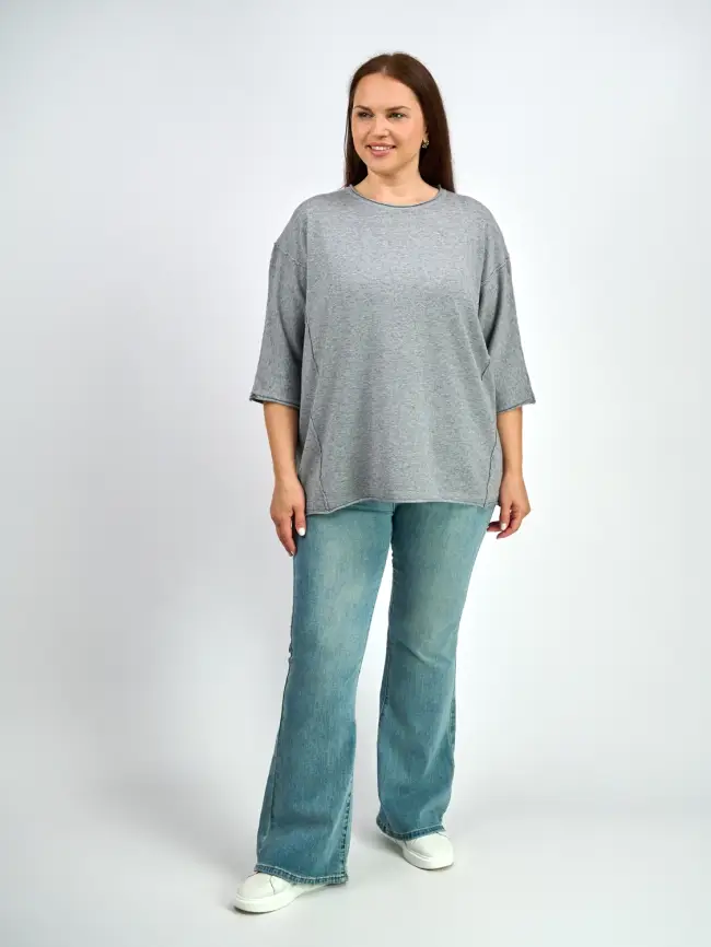 Джемпер ЭттоПлюс 1002 Размер 50-58 фото 18