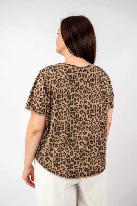 Футболка база ЭттоПлюс 005-1 размеры 50- 56 фото 6