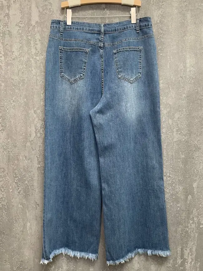 Джинсы палаццо 888 Размеры 50-58 фото 13