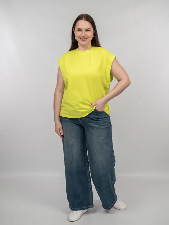 Футболка с вставкой ЭттоПлюс 0025 Размер 50-56 фото 7