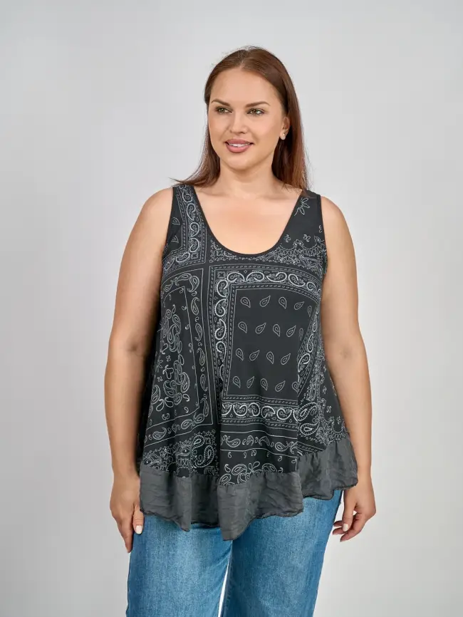 Топ летний Италия 59100 Размер 46-54 фото 6