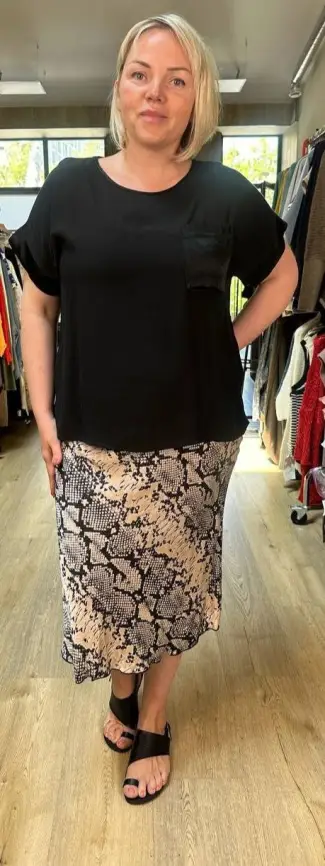 Блуза с карманом 23057 фото 1