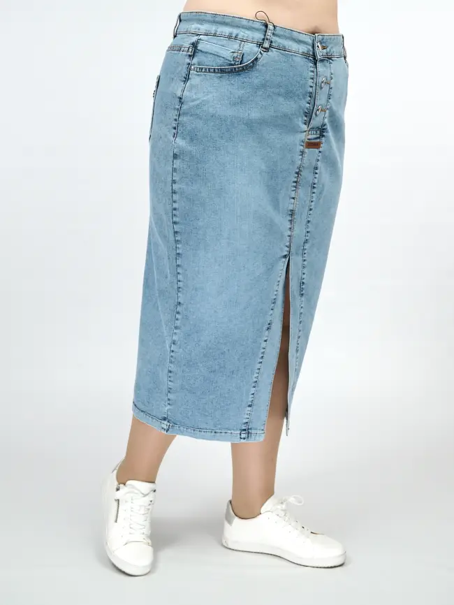 Юбка джинсовая 2331-B Турция фото 27