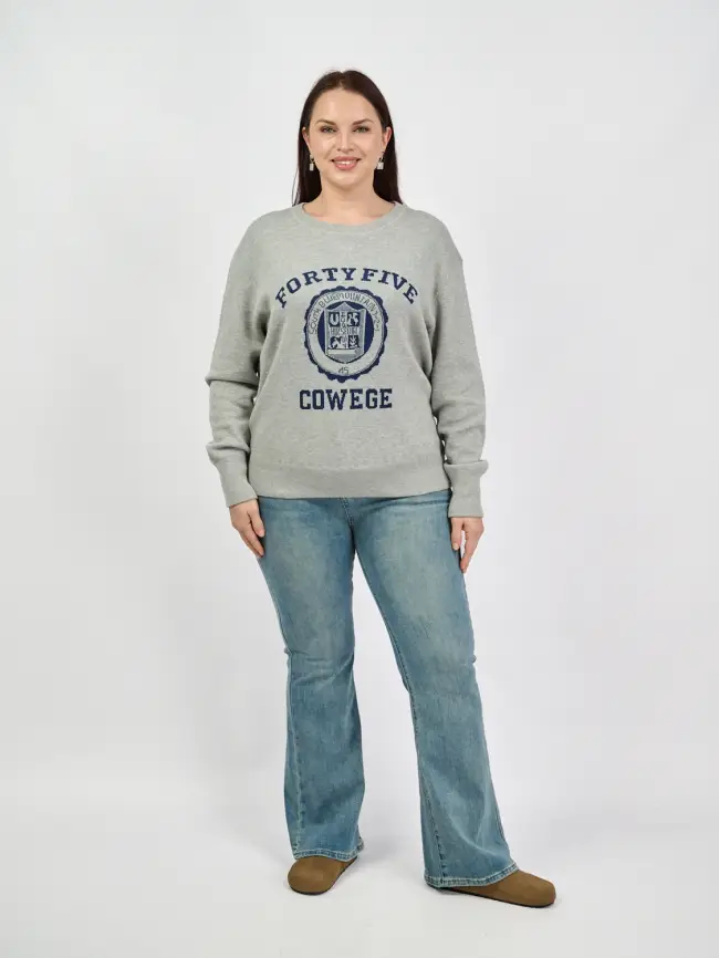 Свитшот 25337 Размер 48-56 фото 3