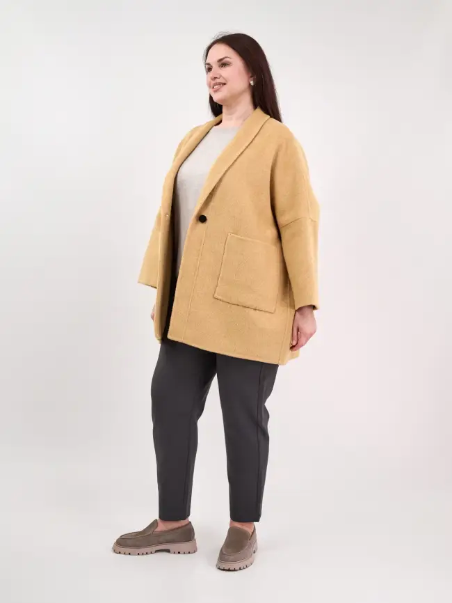 Пальто 809 Размер 54-58 фото 10