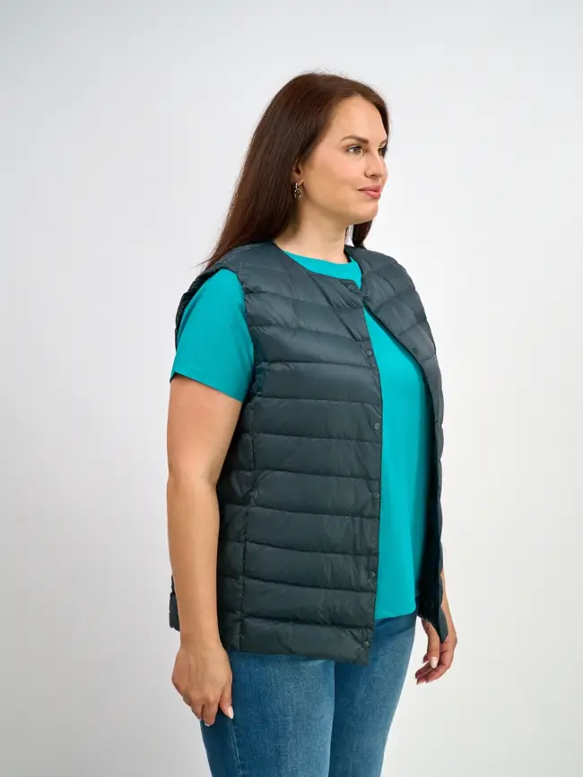 Жилет облегченный утепленный 8801 фото 53