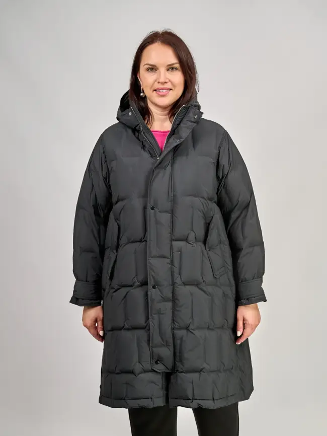 Пальто 4395 Размеры 48-56 фото 2