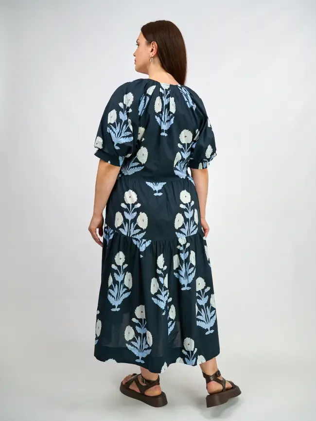 Платье летнее 26126 размер 50- 56 фото 4