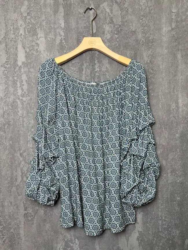 Блуза ЭттоПлюс 34184 Размеры 50-58 фото 11