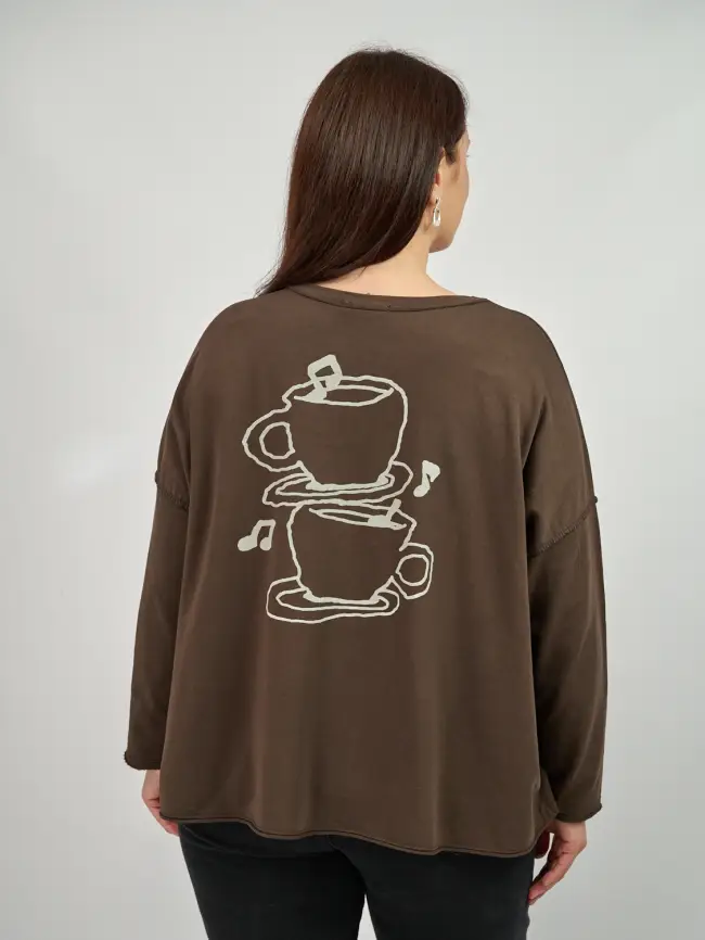 Лонгслив Италия 6422 Размер 50-58 фото 8