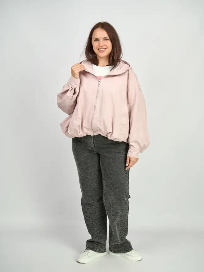 Ветровка с капюшоном 25170 Размер 50-60 фото 43