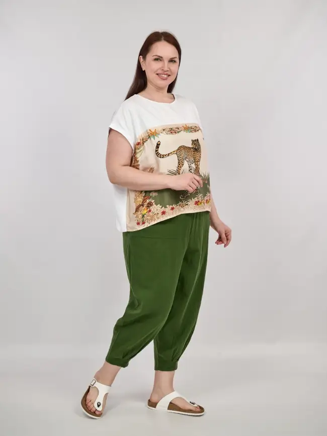 Блуза Италия 8860 Размер 50-58 фото 46