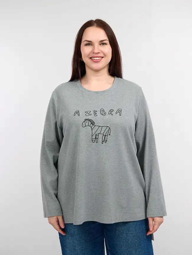 Лонгслив 51030 Размер 50-58 фото 10