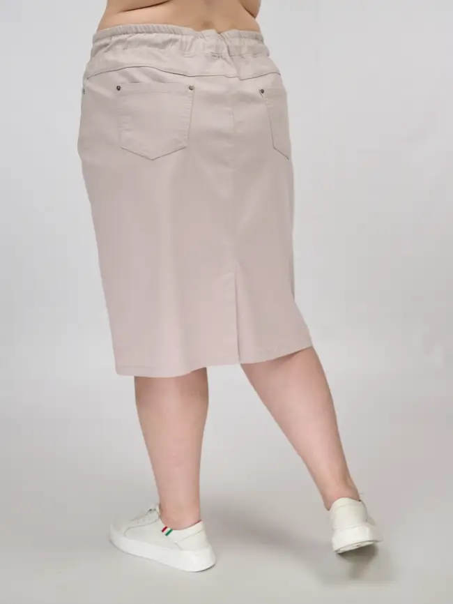 Джинсовая юбка Турция 501 Размер 56 фото 4