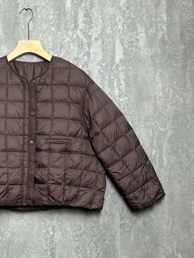 Куртка пух легкая размер 44-52 8176 фото 7