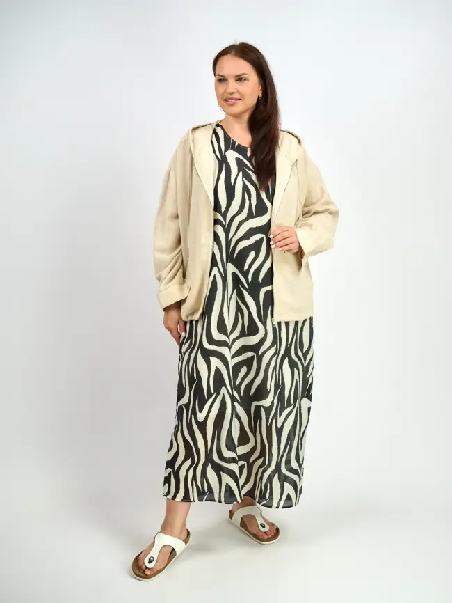 Ветровка лён 25013 фото 23