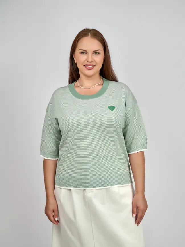 Джемпер облегченный ЭттоПлюс 25415 фото 39