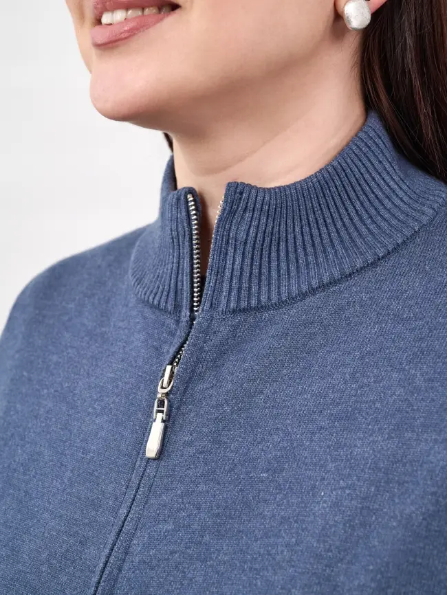 Кофта на молнии 25411 ЭттоПлюс Размер 50-58 фото 8