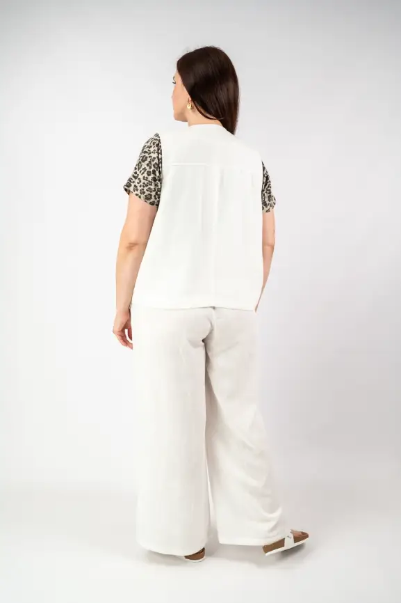 Жилет лен на подкладке 24625 Размер 50-58 фото 37