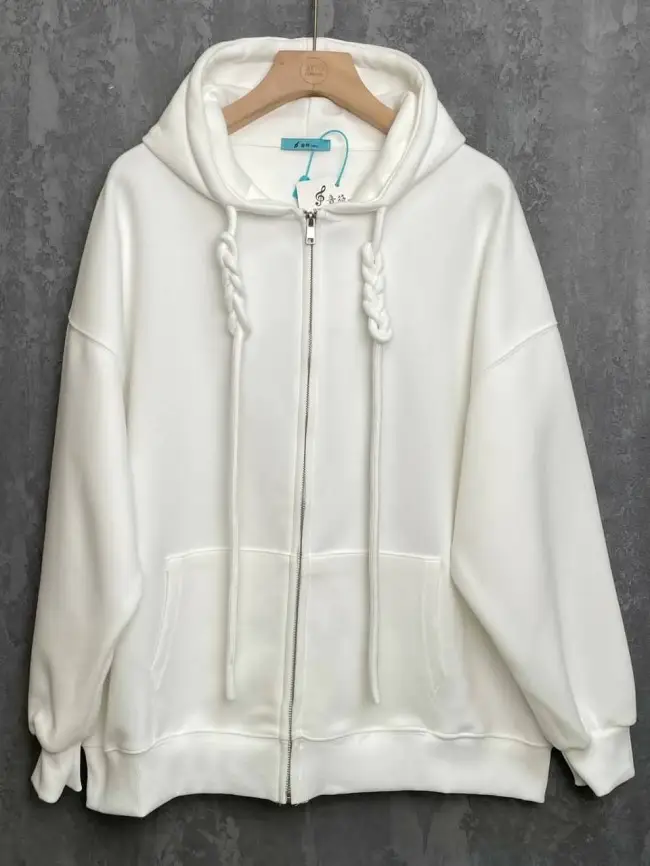 Худи зип утепленное оверсайз размер 50-58 506 фото 14