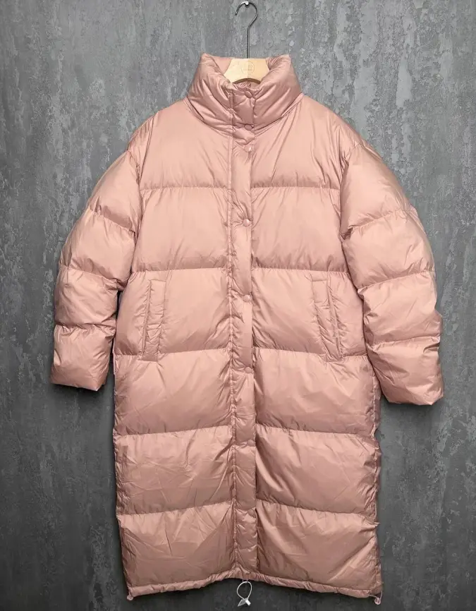 Пуховое пальто 9066 Размер 54-58 фото 60