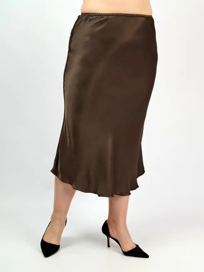 Юбка атлас 9298-1 Размер 48-56 фото 93