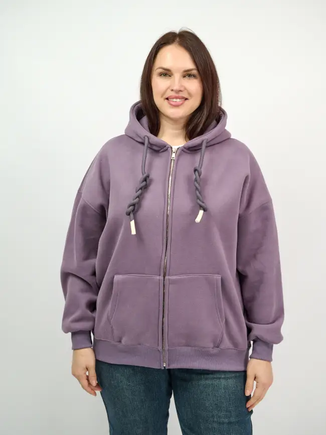 Худи зип утепленное оверсайз размер 50-58 506 фото 172