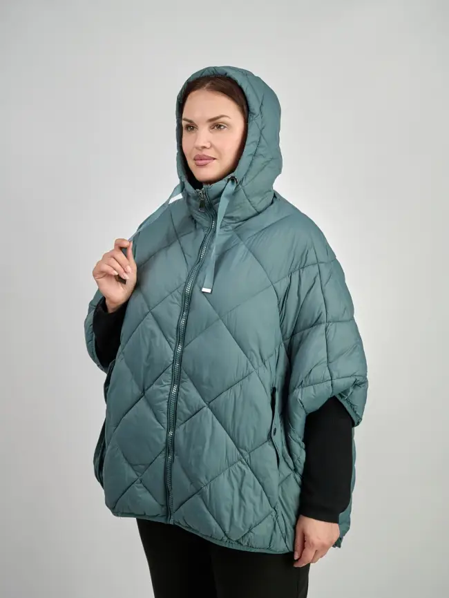 Пончо Италия 2335 Размер 48-58 фото 57