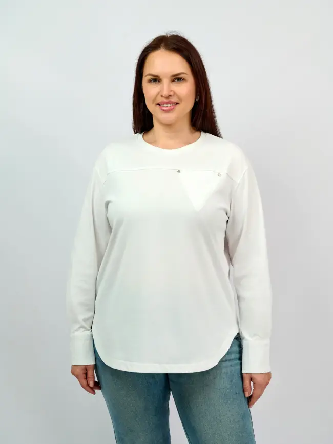 Лонгслив 8132 Размер 48-54 фото 36