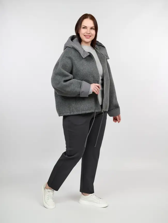 Куртка шерсть ЭттоПлюс 25530 Размер 48-58 фото 24