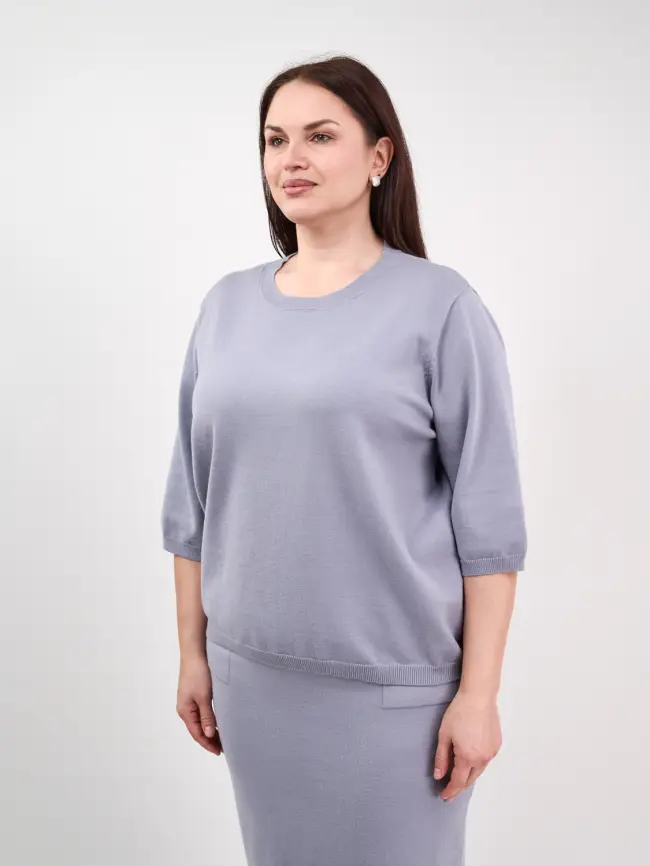 Джемпер 25412 ЭттоПлюс Размер 50-58 фото 17