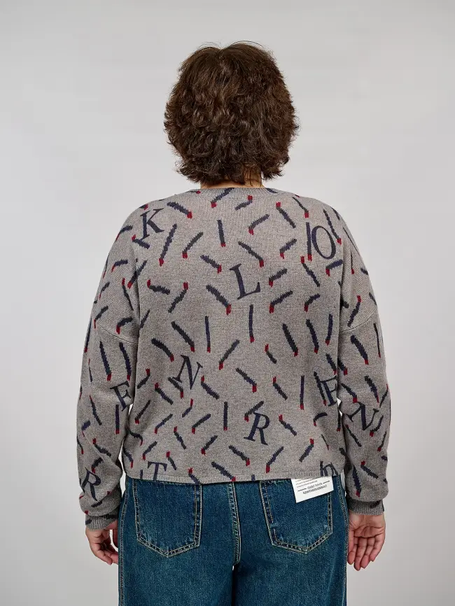 Джемпер 88099 Размер 46-50 фото 5