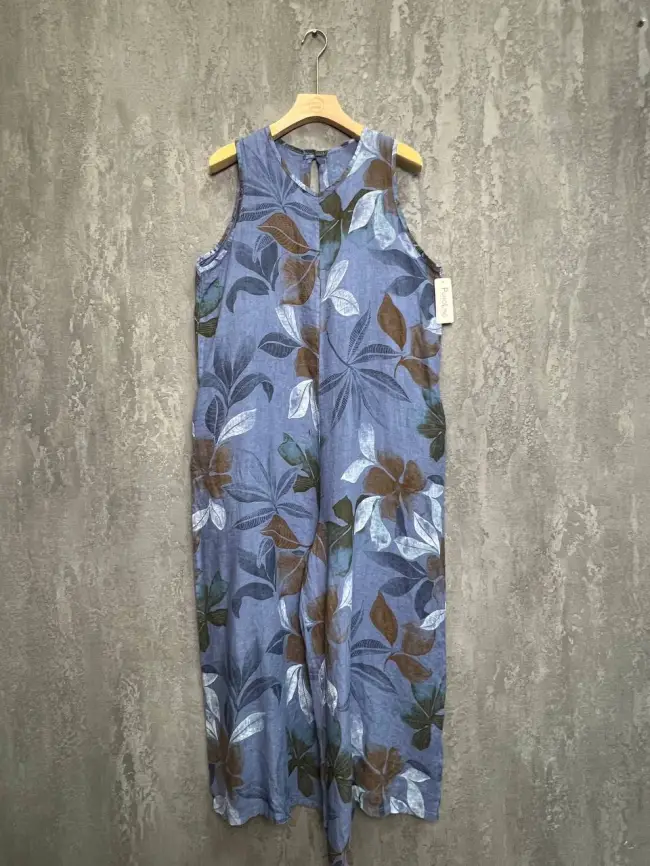 Комбинезон в цветок Италия 9493 фото 19