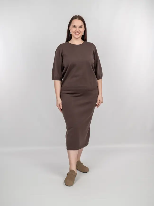 Джемпер 25412 ЭттоПлюс Размер 50-58 фото 50