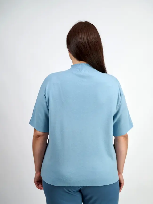 Джемпер короткий рукав ЭттоПлюс 707 Размер 50-58 фото 93