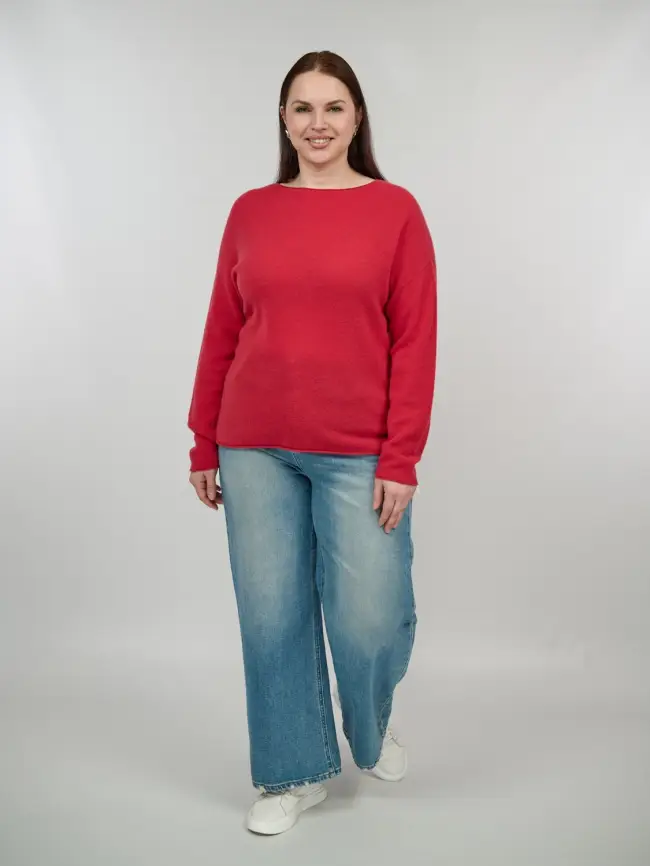 Джемпер шерсть,кашемир 25681 Размер 48-56 фото 12