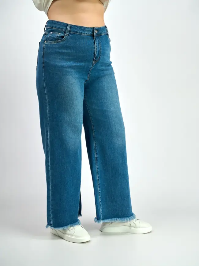 Джинсы палаццо 999 Размеры 50-58 фото 22